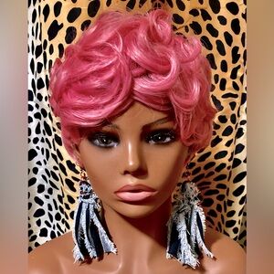 Denim fringe on fringe